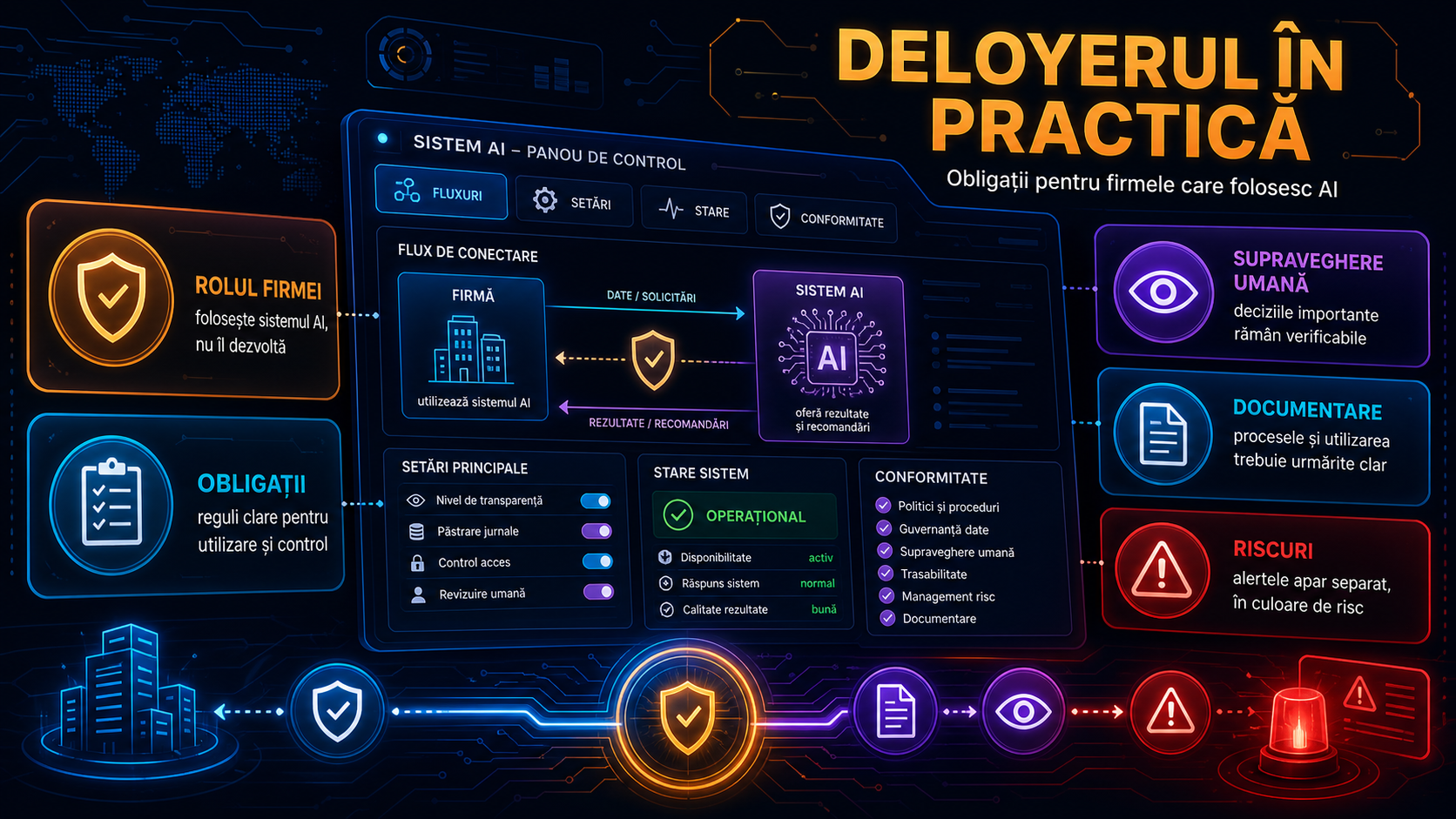 AI Act pentru firme: ce înseamnă „deployer” dacă folosești AI, dar nu îl dezvolți