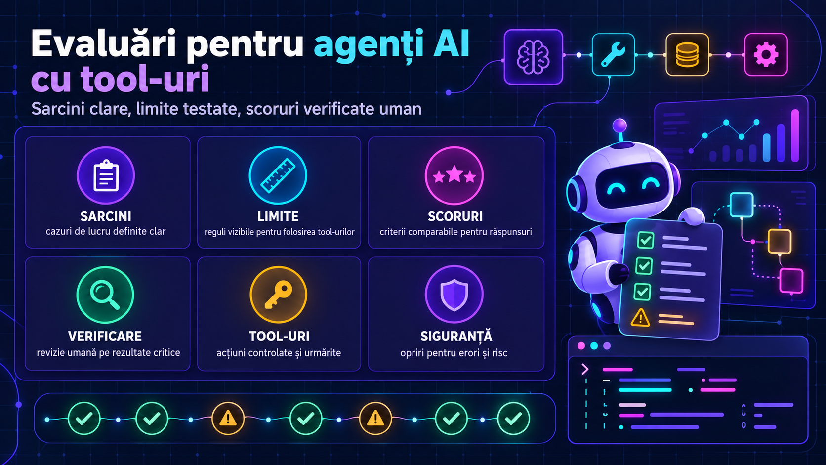 Cum construiești evaluări pentru agenți AI cu tool-uri