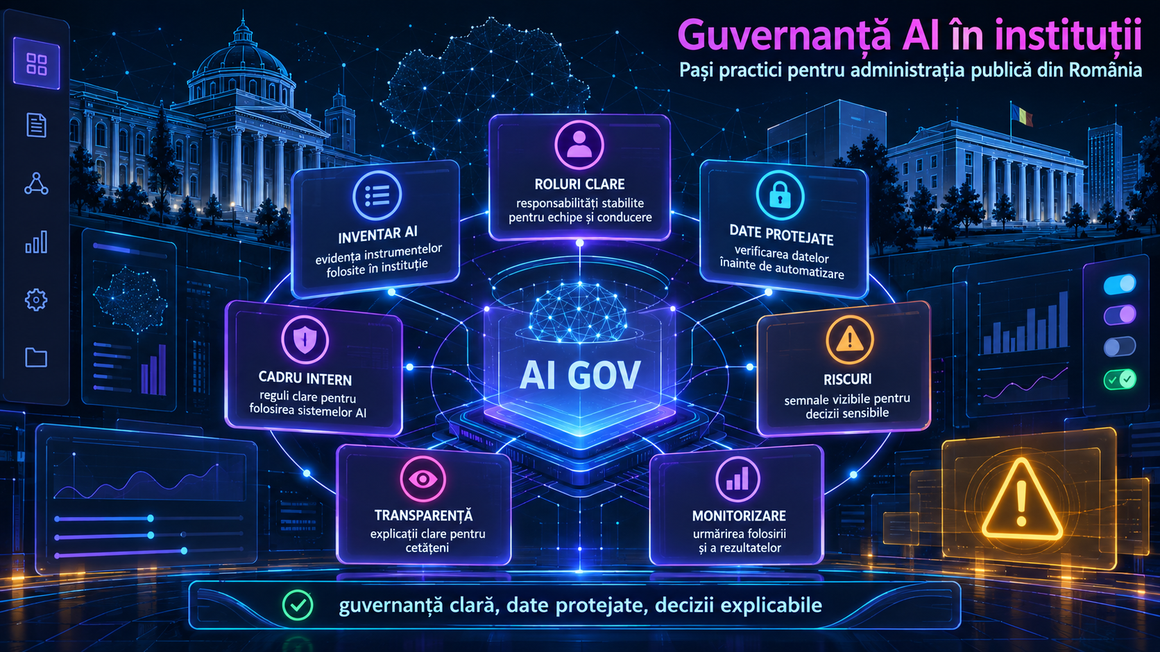 Guvernanța AI în administrația publică: ce trebuie pregătit acum în România